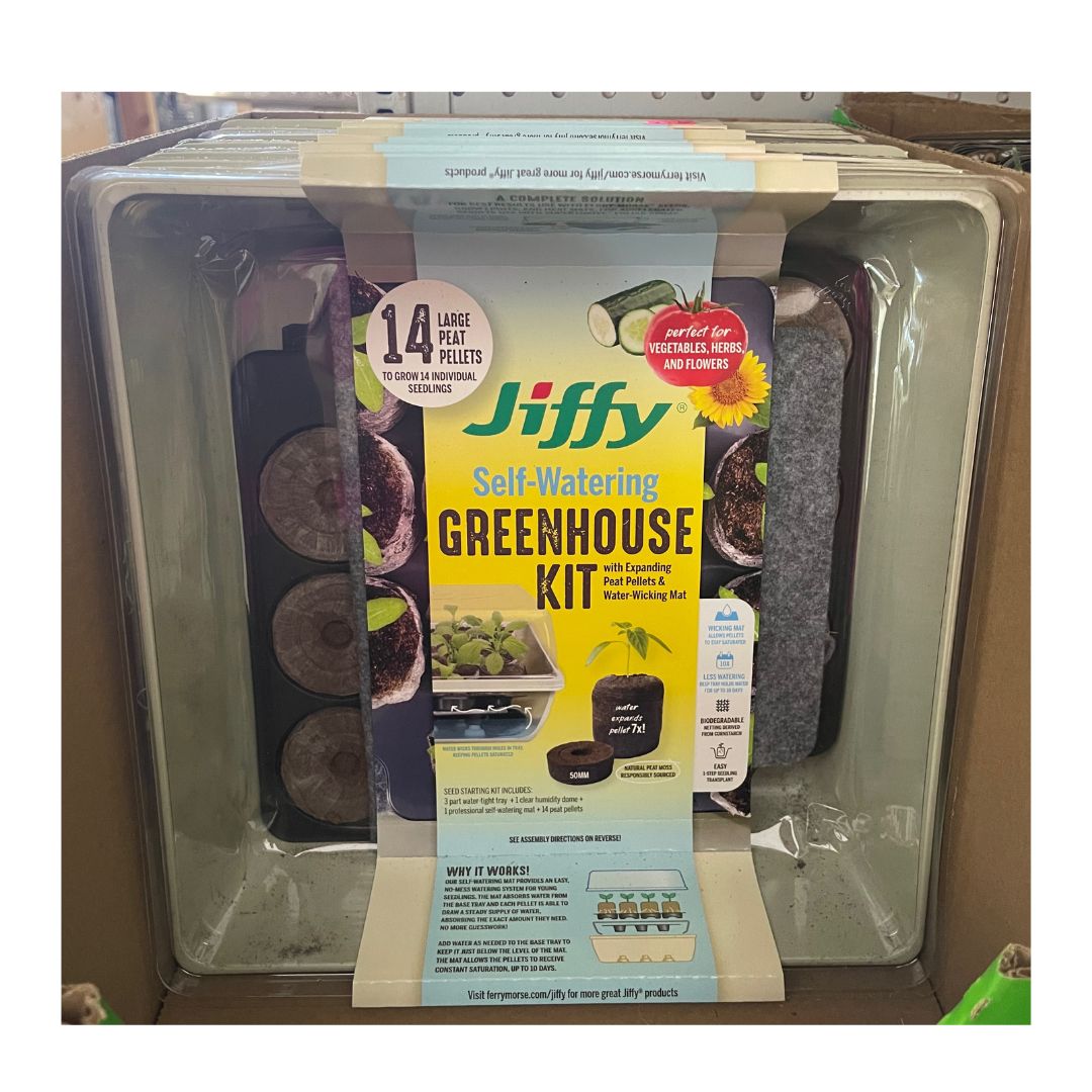 York Habitat for Humanity ReStore Jiffy self watering greenhouse kit