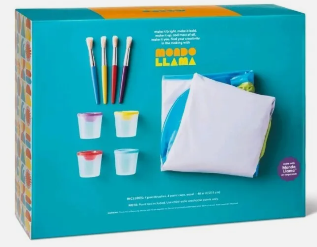 Habitat Bucks ReStore 48" Plastic Giant Outdoor Inflatable Easel Set Mondo Llama™