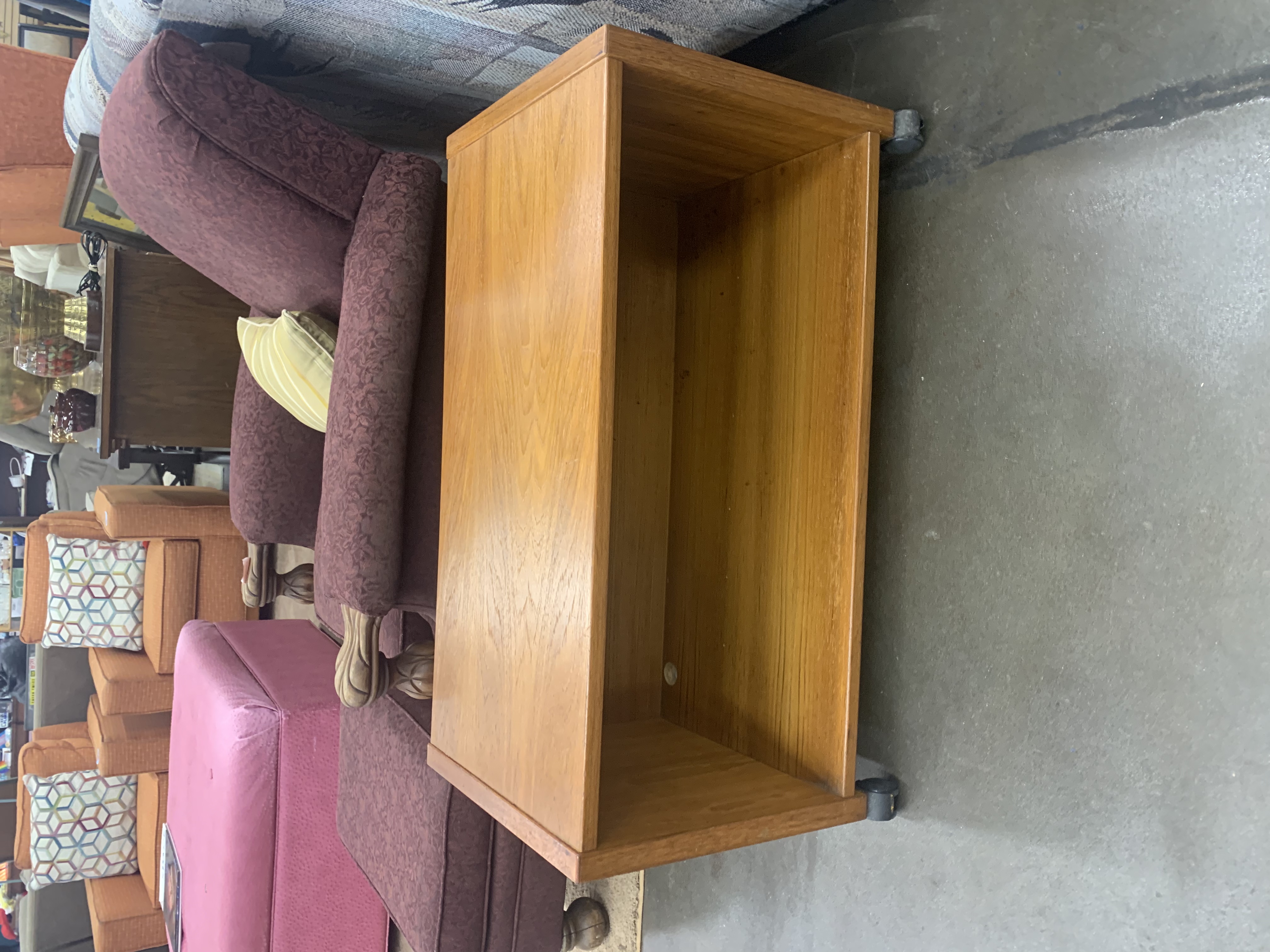 Reuse Record Player Entertainment Center