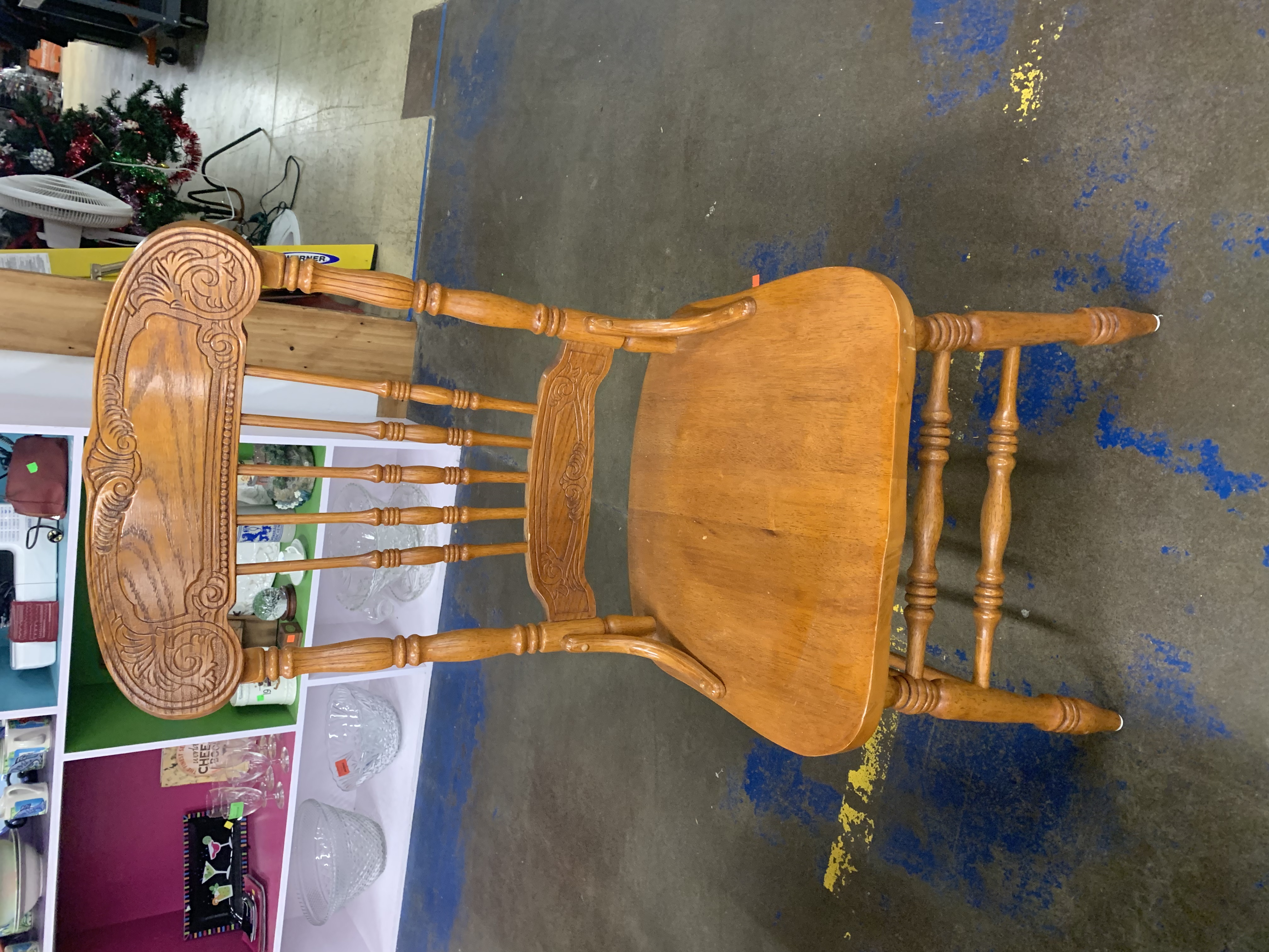 Reuse Solid Wood Farmhouse Dining Chair Each