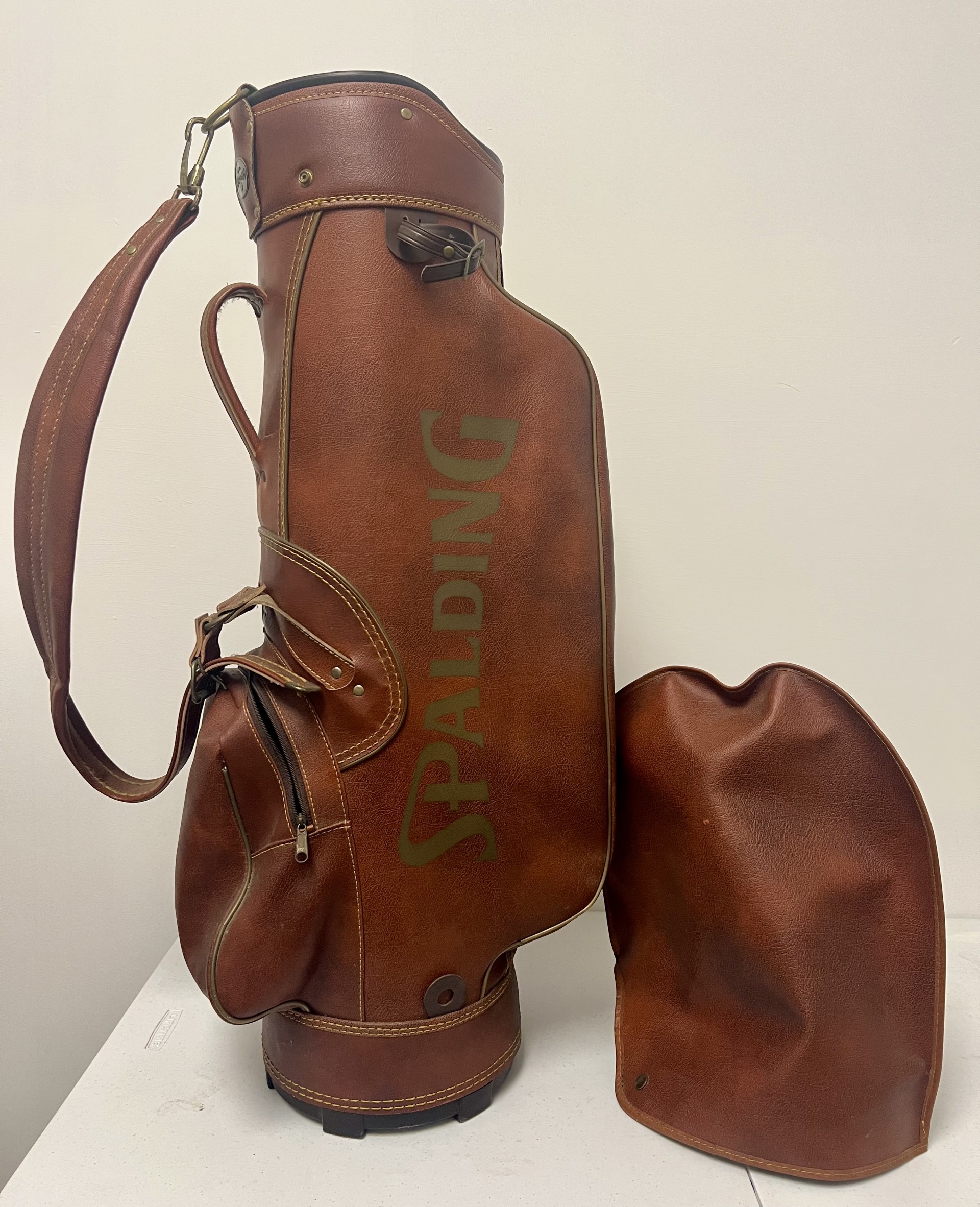 Cabarrus ReStore - Spalding Leather Golf Bag