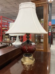 Red Table Lamp