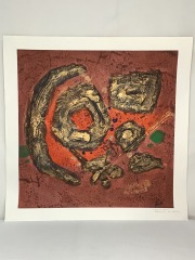 Sjafri painting: \u201cDinamika\u201d