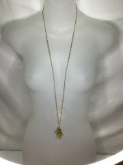 Yellow Stone Necklace