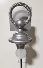Silver Wall Sconce
