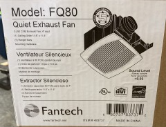 New Fantech Exhaust Fan FQ80