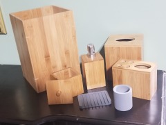 7pc Bathroom Accessory Set