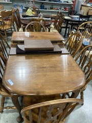 Dining Set w\/ 7 Chairs