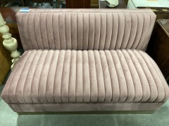 Sanguine Collection Sectional Piece Dusty Rose