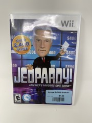 Jeopardy With Manual - Nintendo Wii Game