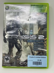 Crysis 2 Limited Edition Xbox 360  With Manual