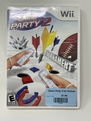 Game Party 2 for Nintendo Wii With Manual