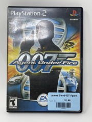 James Bond 007 Agent Under Fire Sony PS2 With Manual