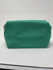 Lancome Green Gold Cosmetic Bag