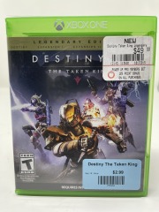 Destiny The Taken King Legendary Xbox One No Manual