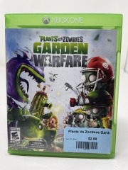 Plants Vs Zombies Garden warfare Xbox One No Manual
