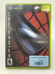 Spiderman Xbox With Manual