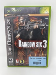 Rainbox Six 3 Xbox With Manual