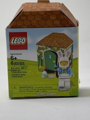 LEGO Seasonal EASTER BUNNY HUT Set Iconic Easter 6pc 5004931