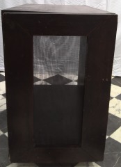 Rolling Stereo Cabinet