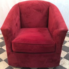 Red Rocking Armchair
