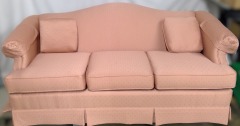 Pink Dotted Sofa