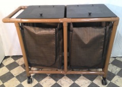 Industrial Double Rolling Hamper