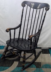 Black Rocking Chair
