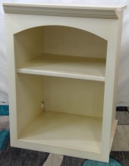 White Open Cabinet