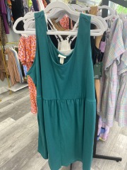 ava & viv teal dress 1X