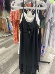 wild fable long black dress XL