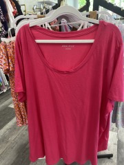ava & viv hot pink t-shirt 3X
