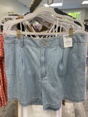denizen from levi blue jean shorts 14\/W32