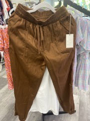 a.new day brown jogger pants S