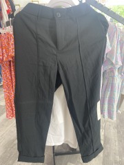 a.new day black casual pants SZ6