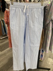 cat & jack blue striped pants SZ10