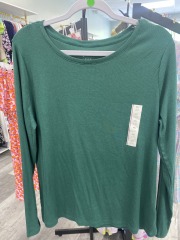 a.new day green longsleeve crew neck XXL