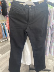 universal thread black high-rise slim bootcut jeans SZ12