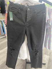wild fable black slim straight jeans SZ 12\/27''