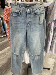 wild fable super high-rise slim straight blue jeans 00\/27''