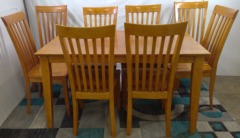 Table + 8 Chairs