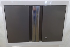 White Metal Upper Cabinet