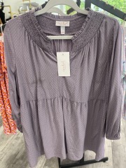 isabel purple longsleeve dress L