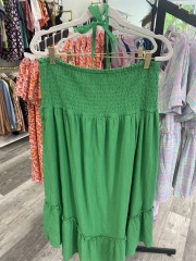 wild fable green tubetop dress L