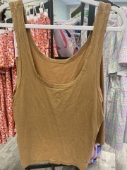 wild fable light brown tangtop XXL