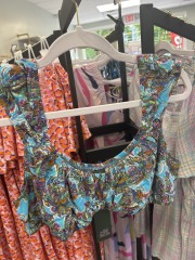 wild fable multicolor bra top M