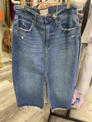universal thread blue jean skirt sz8