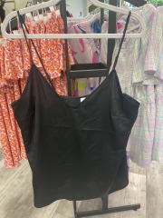 stars above black spagehtti strap tangtop XXL