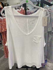 universal thread white tangtop XXL