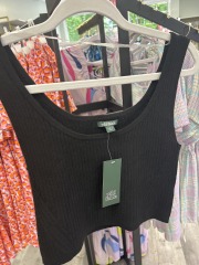 wild fable black tangtop M